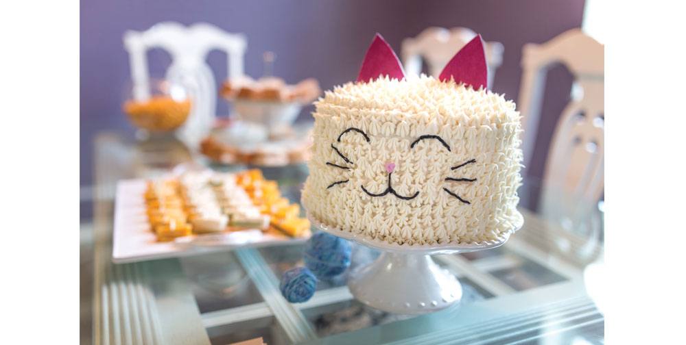 Kitty Cat Funfetti Fairy Cakes - Elizabeth's Kitchen Diary