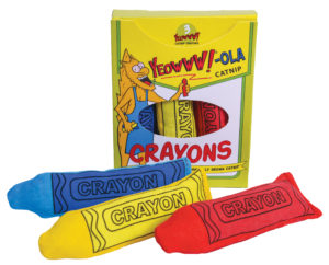 Catnip Crayon Toys 