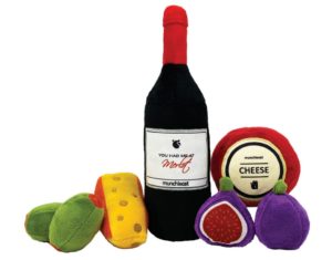 Cat Toy Gifts: Wine and Cheese Catnip 