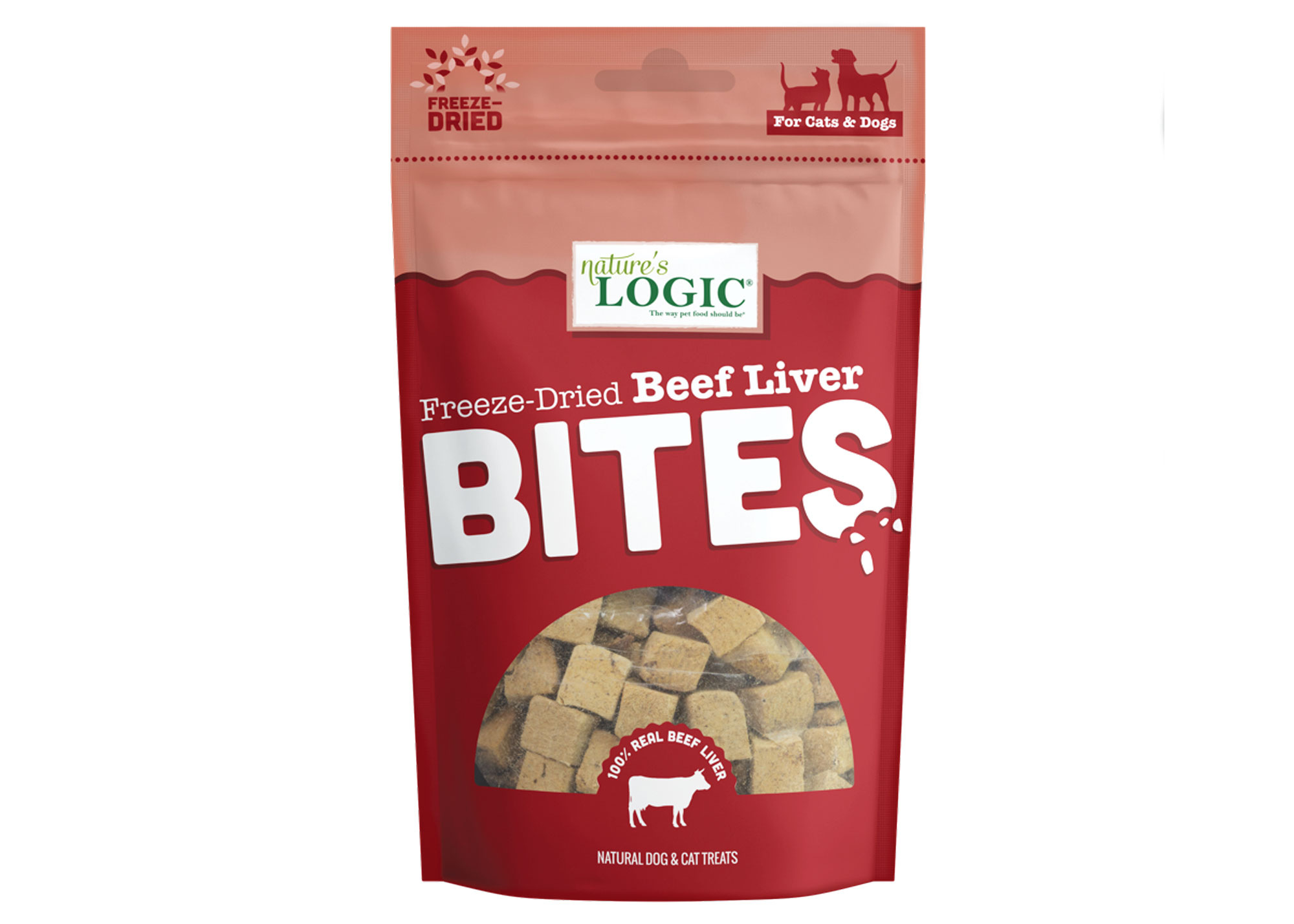 Healthy Paws Nature's Logic freeze dried beef liver.
