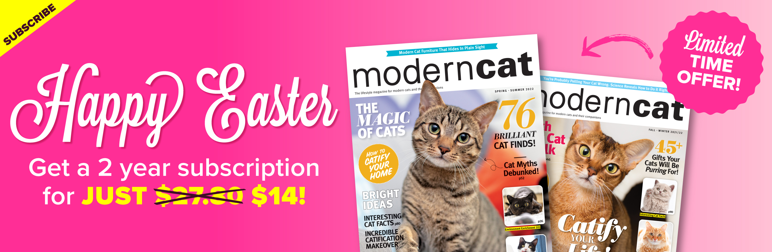 Subscribe – Hoppy Easter Sale