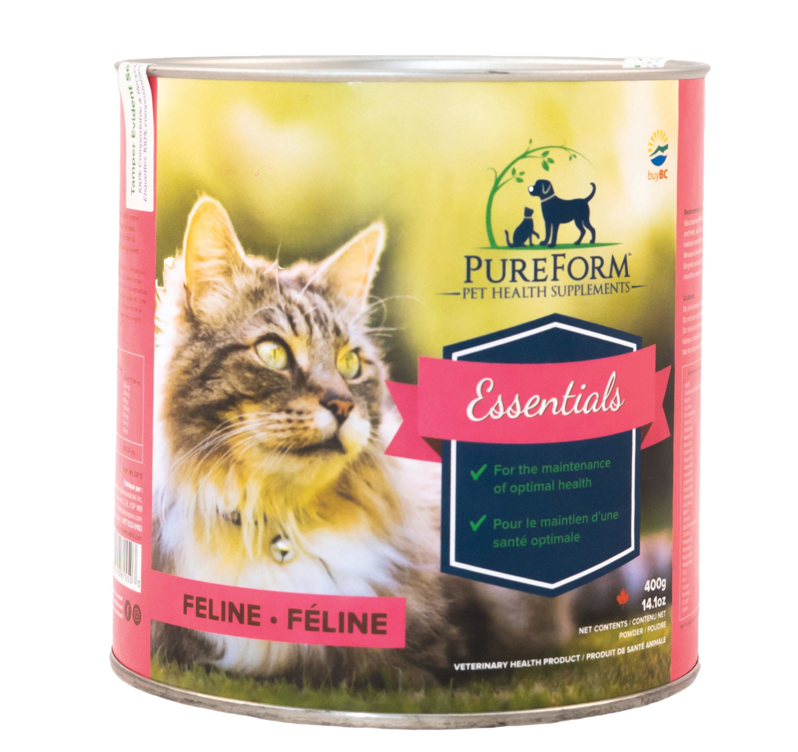 PureForm Pet Health’s Feline Essentials supplement