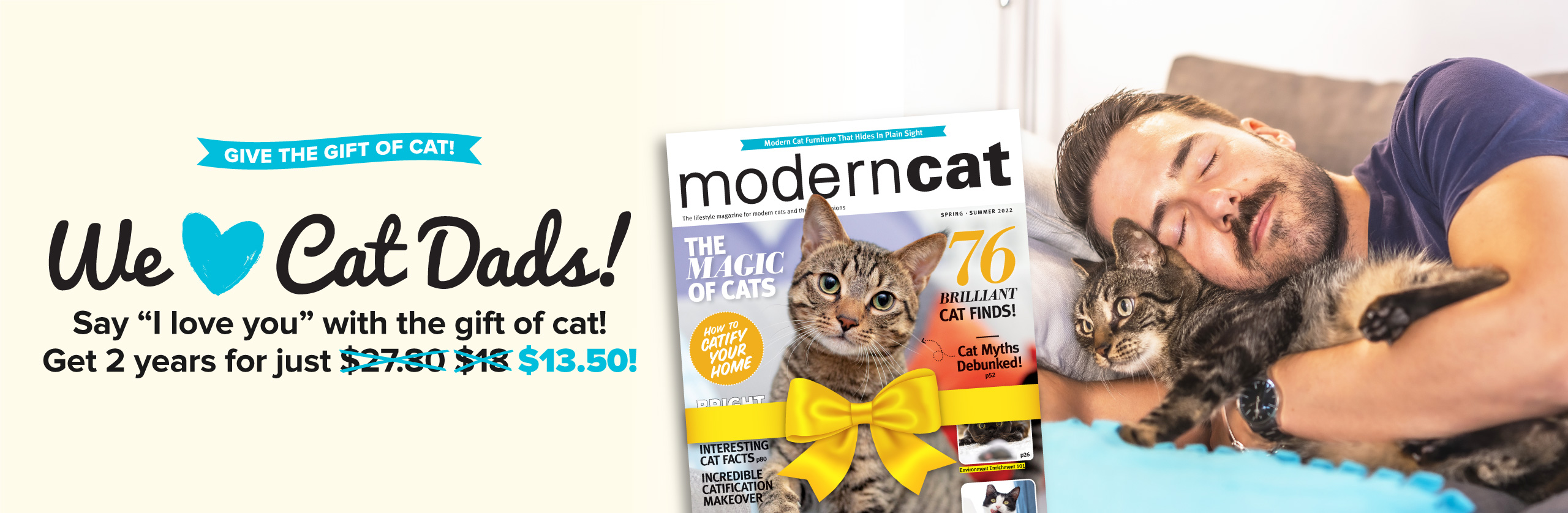 Modern Cat’s Father’s Day Sale