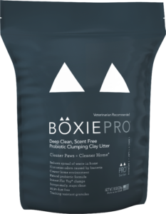 BoxiePro Deep Clean Unscented Clumping Clay Cat Litter