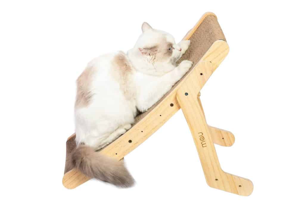 wood and emory cat scratcher