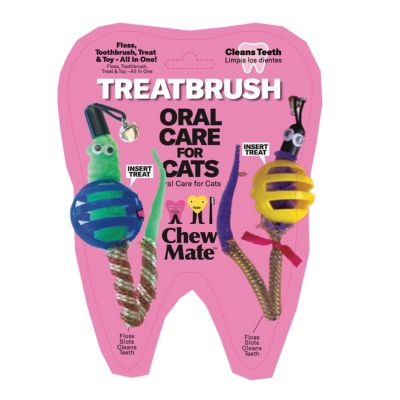 ChewMate Treat Brush for cats